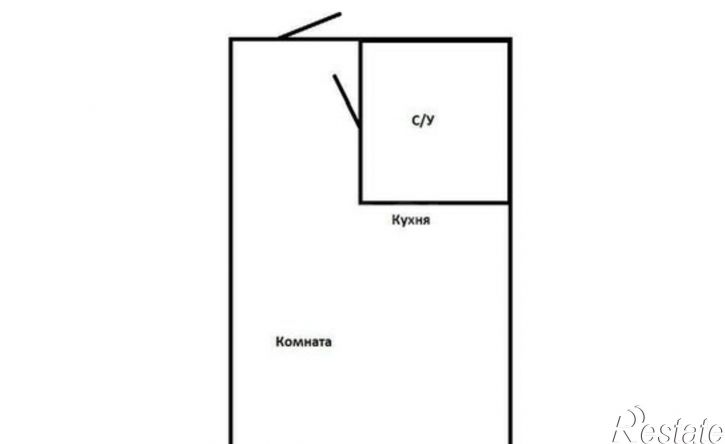 1-комн квартира улица Дежнёва, 4 к1,  д. 4 к1