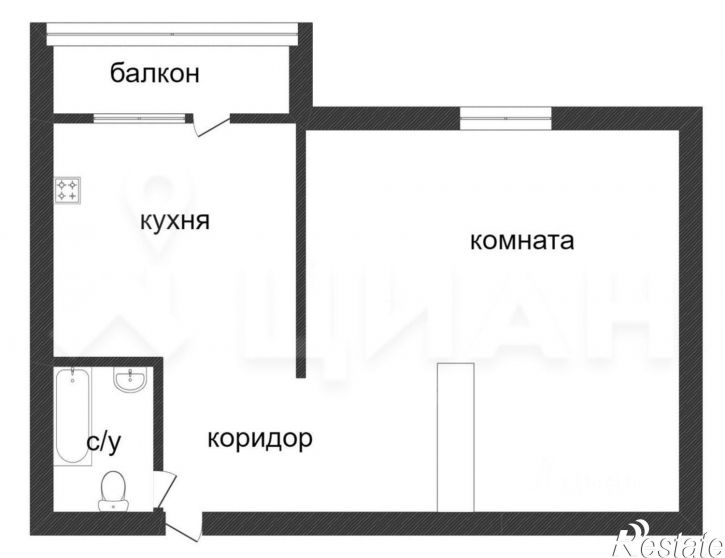1-комн квартира улица Наиля Юсупова, 3,  д. 3