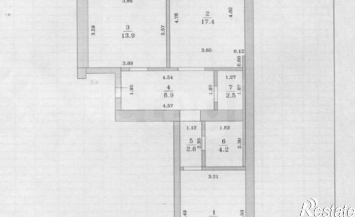 2-комн квартира ул Минская, 37,  д. 37