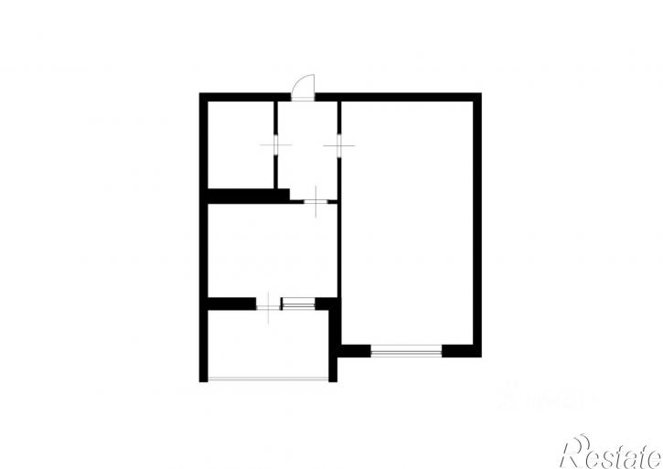 1-комн квартира ул Баки Урманче, 11 3,  д. 11 3,  к. 3