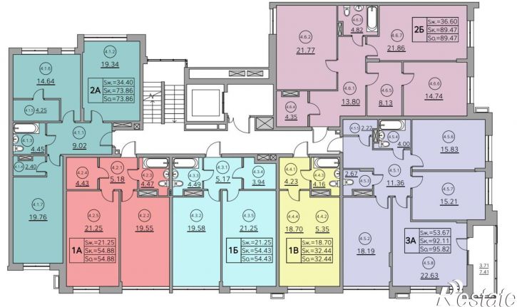2-комн квартира в новом доме улица Генерала Ерина, 5Д,  д. 5Д