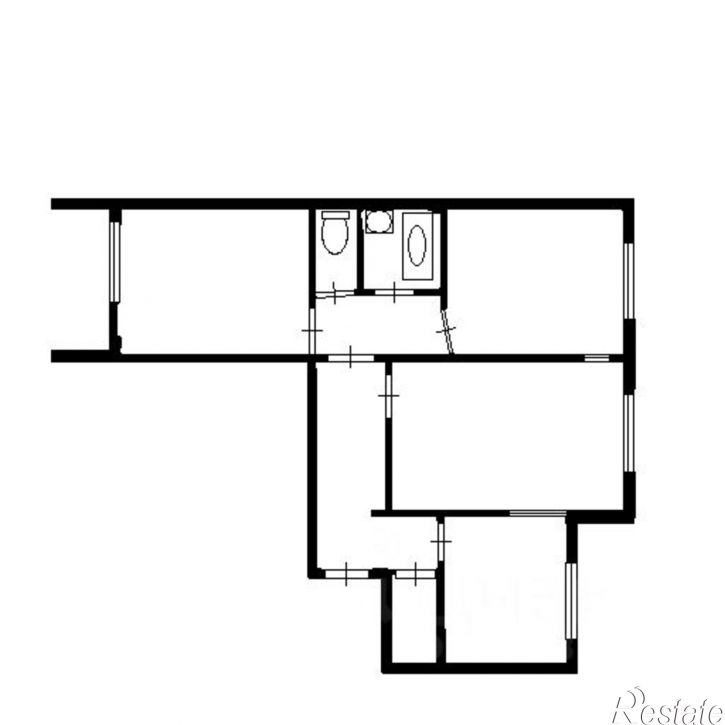3-комн квартира ул Адоратского, 27,  д. 27
