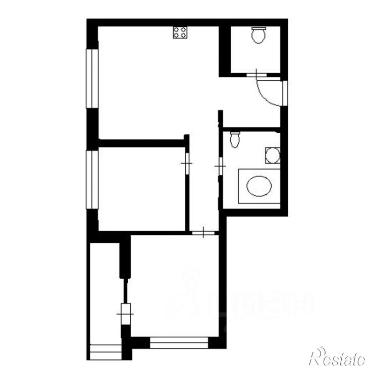 2-комн квартира ул Интернациональная, 14,  д. 14