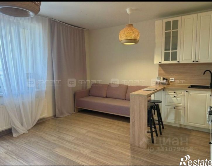 1-комн квартира ул Сабира Ахтямова, 1 2,  д. 1 2,  к. 2