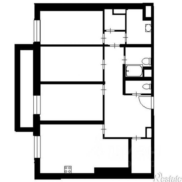 2-комн квартира проспект Альберта Камалеева, 32,  д. 32
