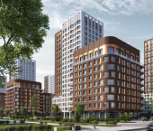 2-комн, 51 кв м, этаж 20/24 улица Петра Полушкина, 6