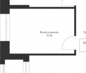 2-комн, 51 кв м, этаж 21/24 улица Петра Полушкина, 6