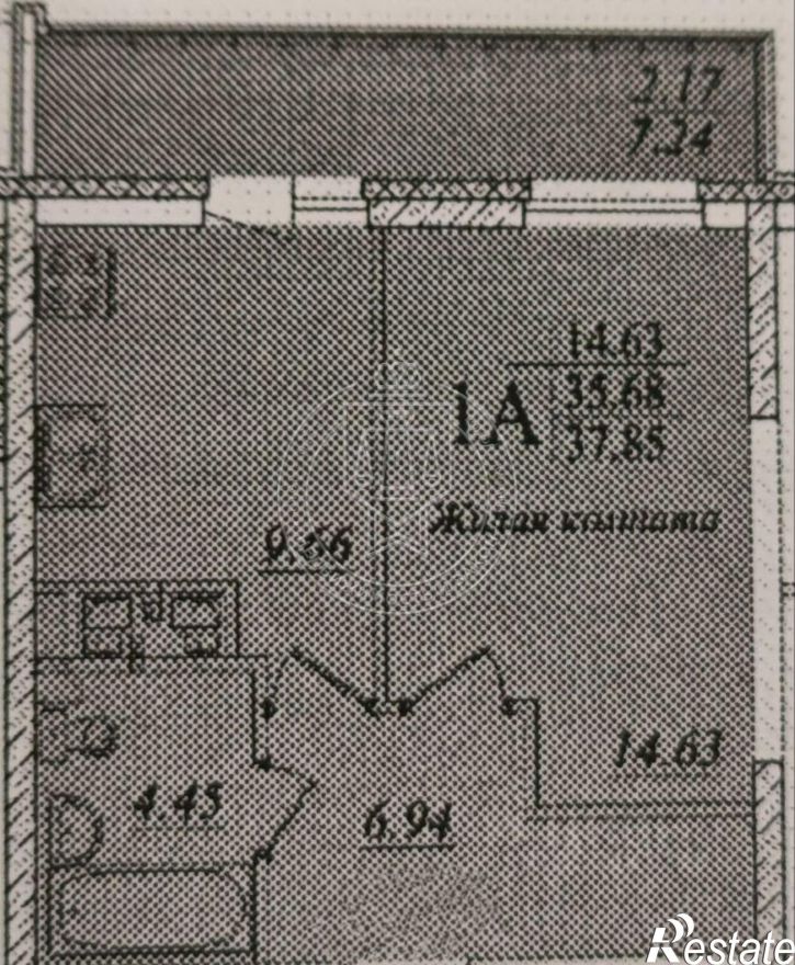 1-комн квартира улица Родины, 24Г,  д. 24Г