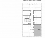 3-комн, 68 кв м, этаж 17/22 ул Бухарская, 5