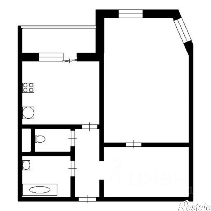 2-комн квартира улица Короленко, 113,  д. 113