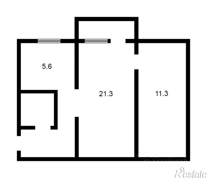 2-комн квартира ул Короленко, 35,  д. 35