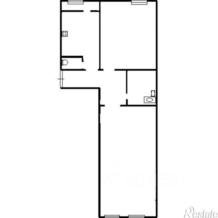 2-комн квартира ул 2-я Азинская, 3Б,  д. 3Б