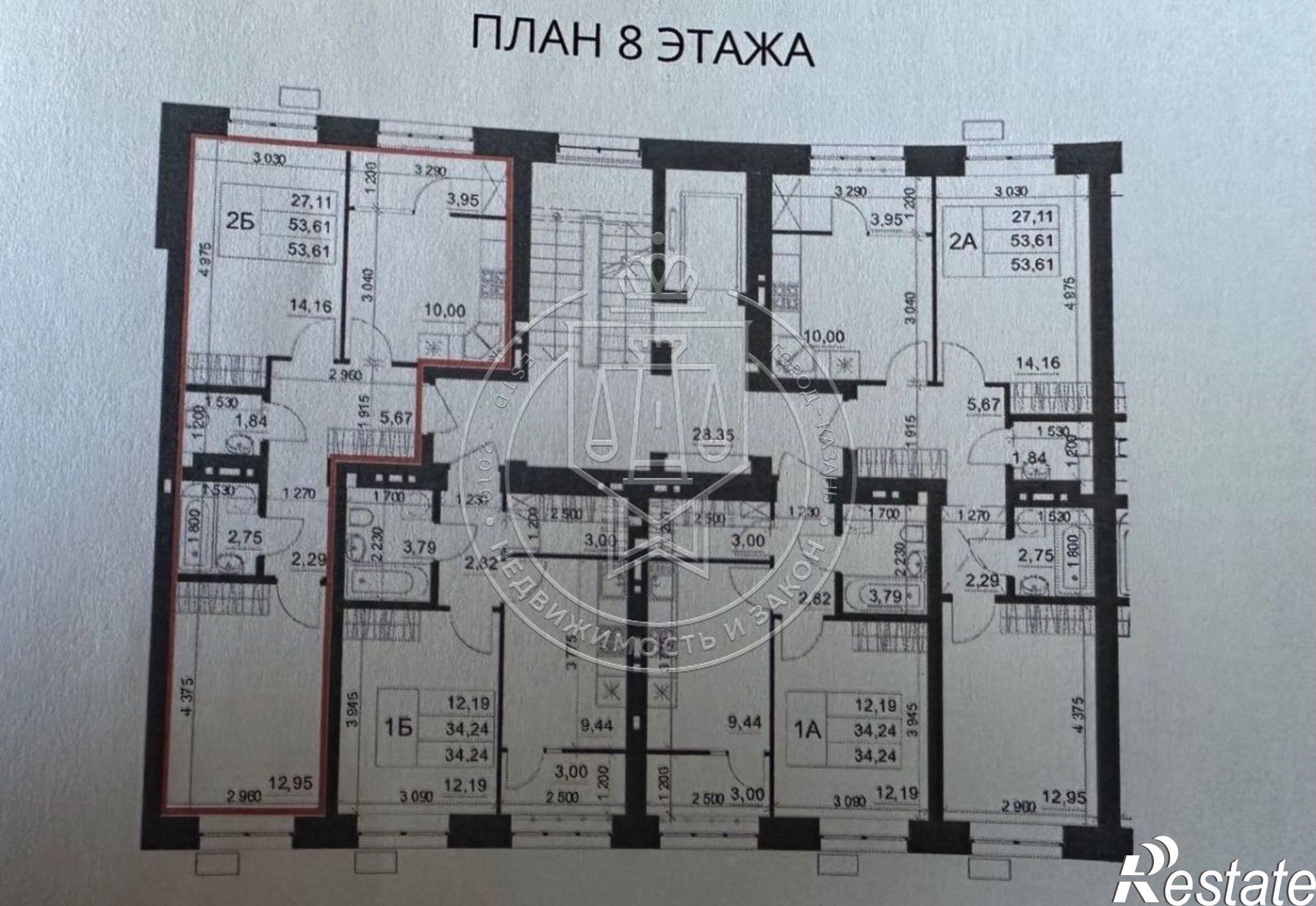 Купить квартиру за 11 500 000 рублей на Азата Аббасова ул, 19