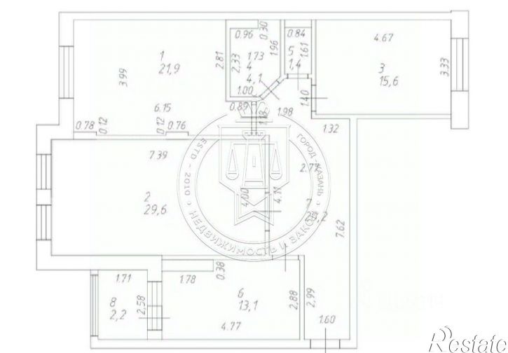 3-комн квартира ул Космонавтов, 42А,  д. 42А
