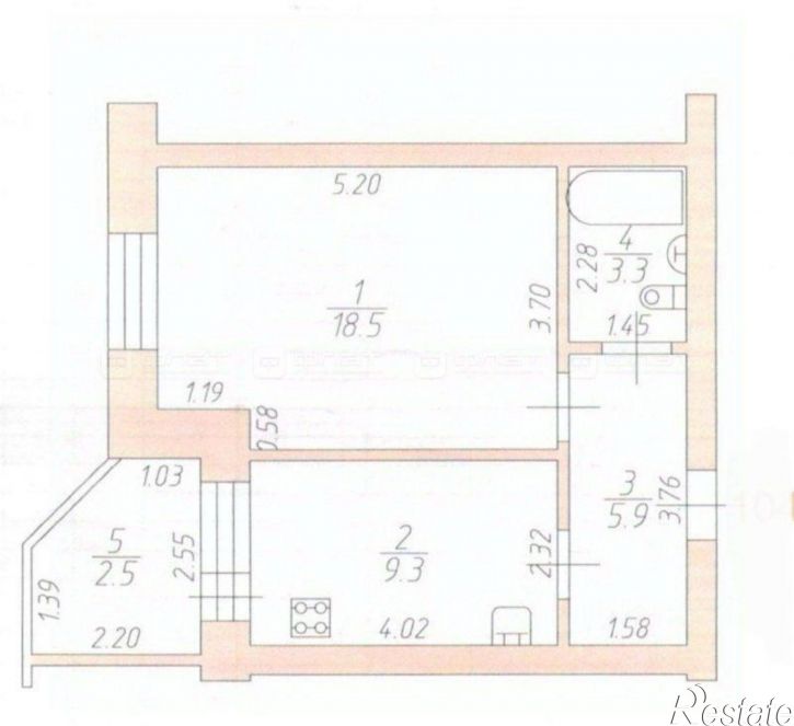 1-комн квартира Татарстан, Казань, Ново-Савиновский