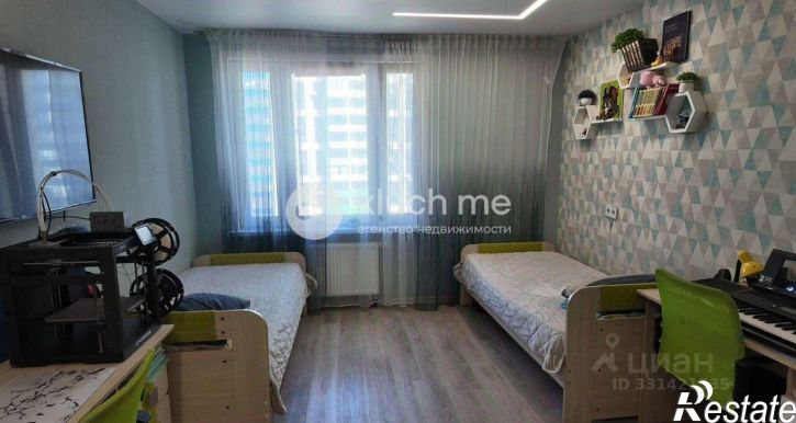 3-комн квартира ул Александра Курынова, 10 3,  д. 10 3,  к. 3
