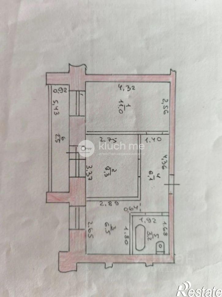 2-комн квартира ул Толбухина, 21,  д. 21