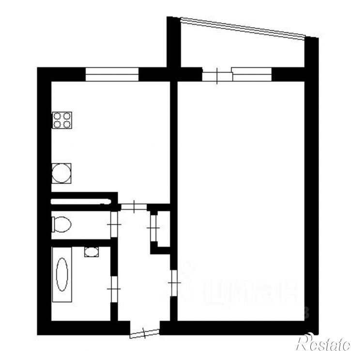 1-комн квартира ул Чишмяле, 15,  д. 15