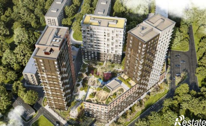 3-комн квартира в новом доме ул Даурская, 2А,  д. 2А
