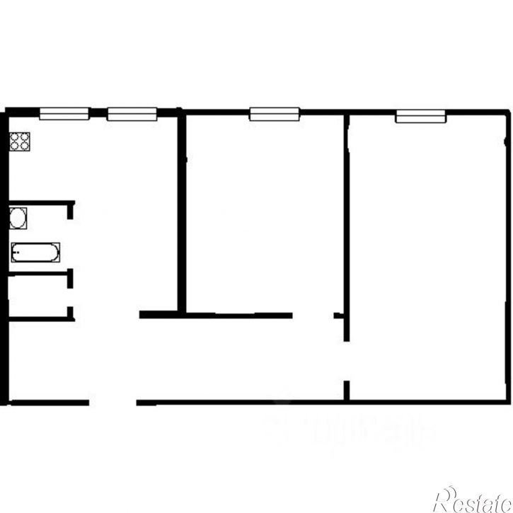 2-комн квартира ул Кул Гали, 1,  д. 1