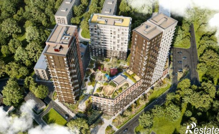 2-комн квартира в новом доме Республика Татарстан (Татарстан), Казань, Даурская улица, 2Б