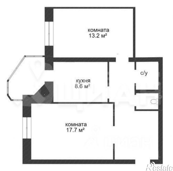 2-комн квартира ул Рихарда Зорге, 84,  д. 84