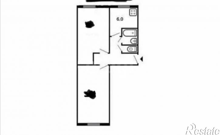 2-комн квартира ул Мира, 35,  д. 35