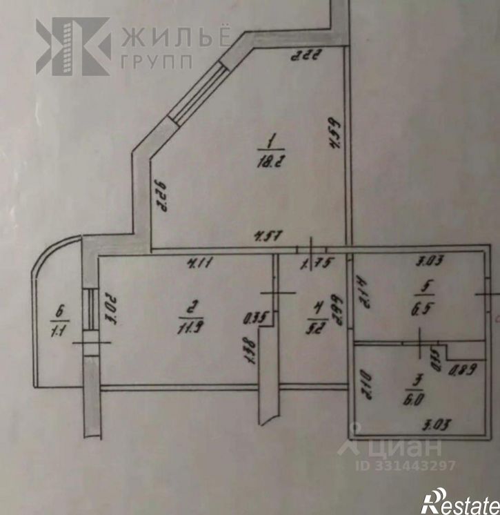 1-комн квартира ул Хайдара Бигичева, 32,  д. 32