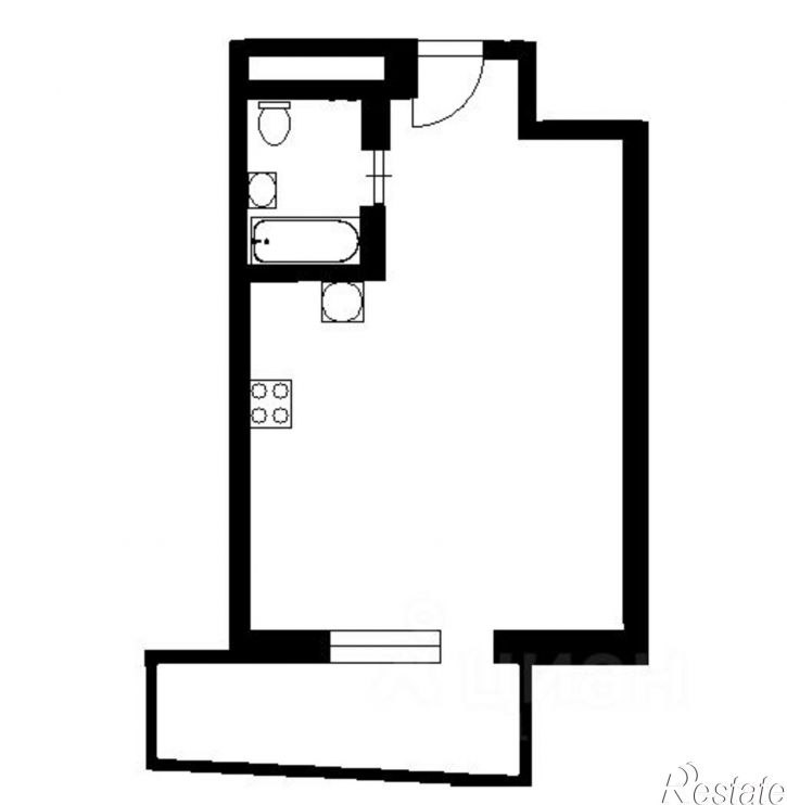 1-комн квартира ул Достоевского, 50,  д. 50