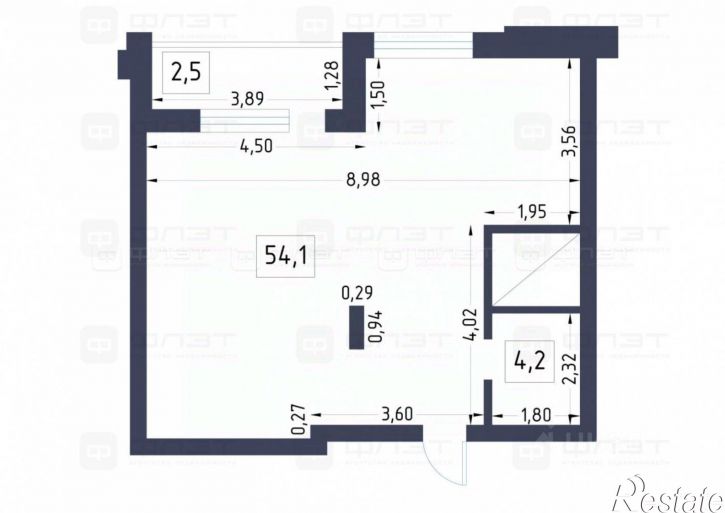 2-комн квартира ул Павлюхина, 110В,  д. 110В