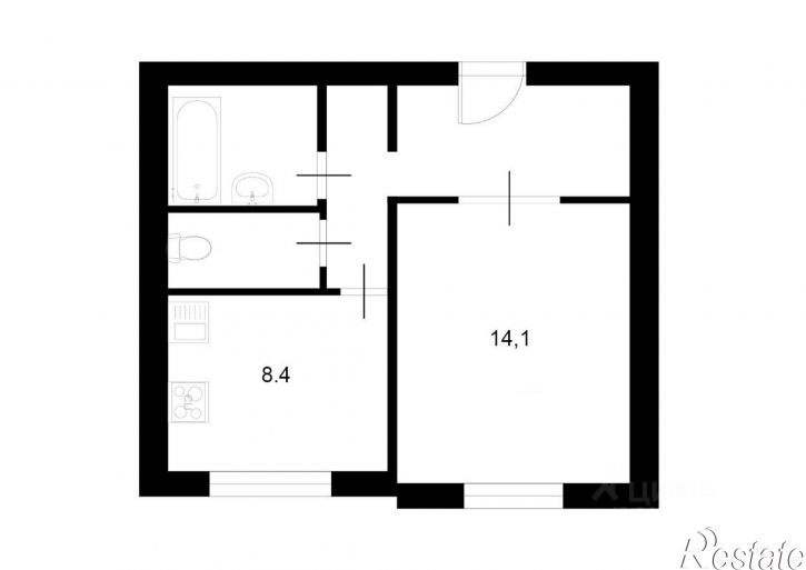1-комн квартира ул Лукина, 11 2,  д. 11 2,  к. 2