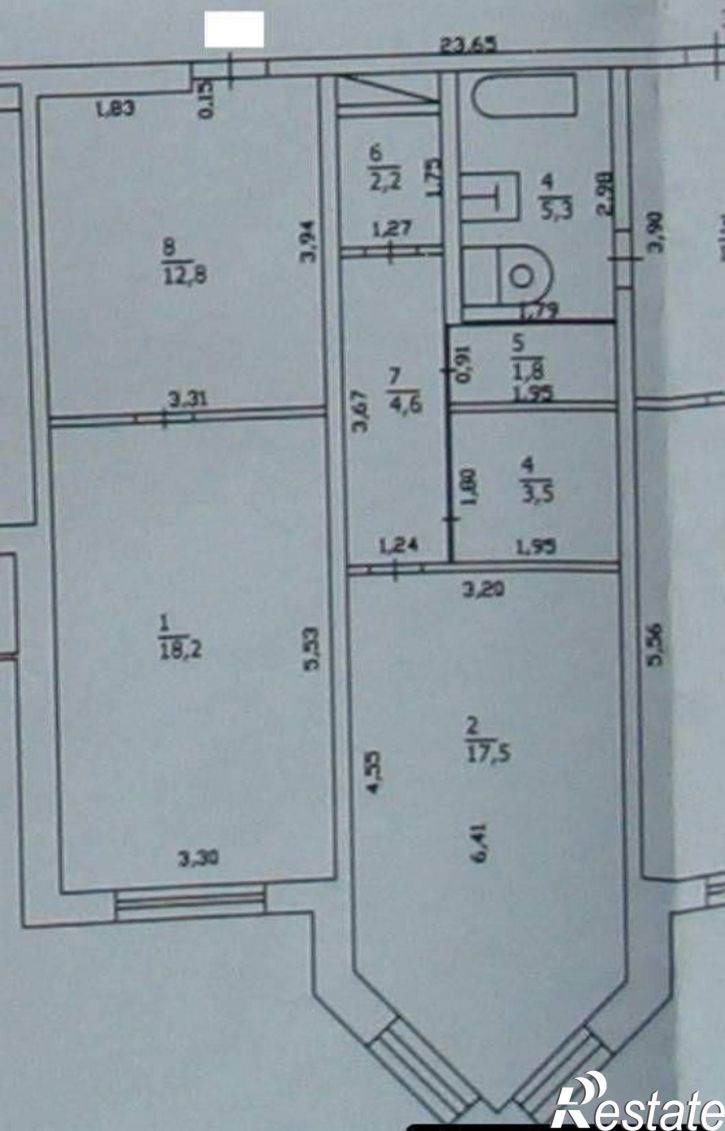 2-комн квартира пр-кт Победы, 100,  д. 100