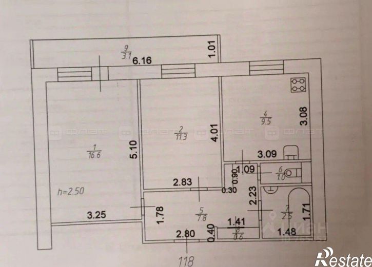 2-комн квартира ул Рихарда Зорге, 84,  д. 84