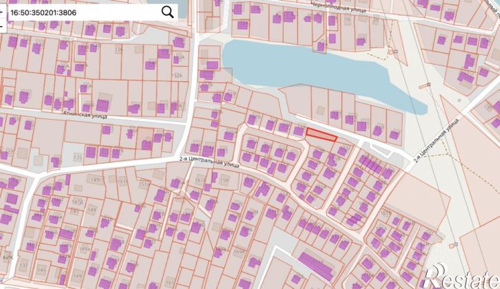 Земельный участок ул 2-я Центральная, 153В,  д. 153В