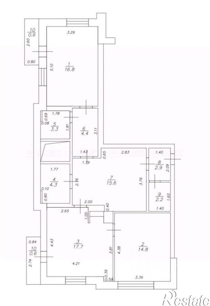 3-комн квартира ул Павлюхина, 110В,  д. 110В