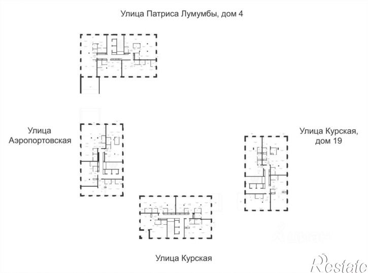 2-комн квартира в новом доме ул Аэропортовская, 19,  д. 19
