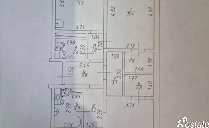 3-комн квартира Республика Татарстан (Татарстан), проспект Ильгама Шакирова, 2