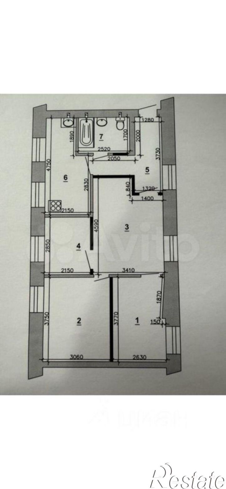3-комн квартира ул Щапова, 18,  д. 18
