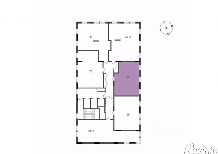 2-комн квартира в новом доме