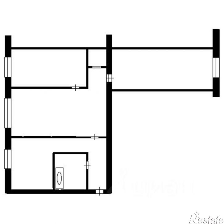 3-комн квартира ул Кулахметова, 3,  д. 3