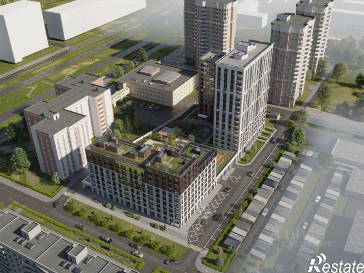 1-комн квартира в новом доме ул Фатыха Амирхана, 12а,  д. 12а