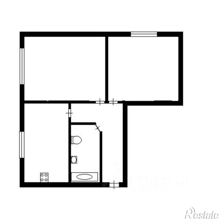 2-комн квартира ул Маяковского, 23а,  д. 23а
