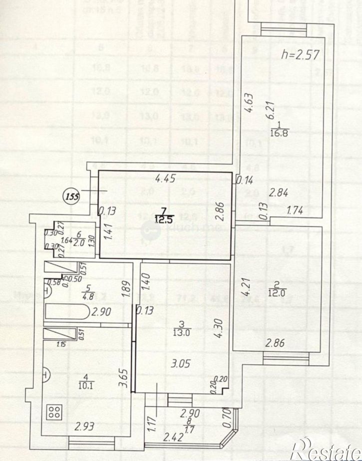 3-комн квартира пр-кт Ямашева, 31а,  д. 31а