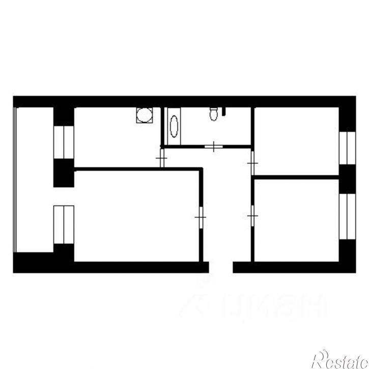 3-комн квартира ул Татарстан, 13,  д. 13