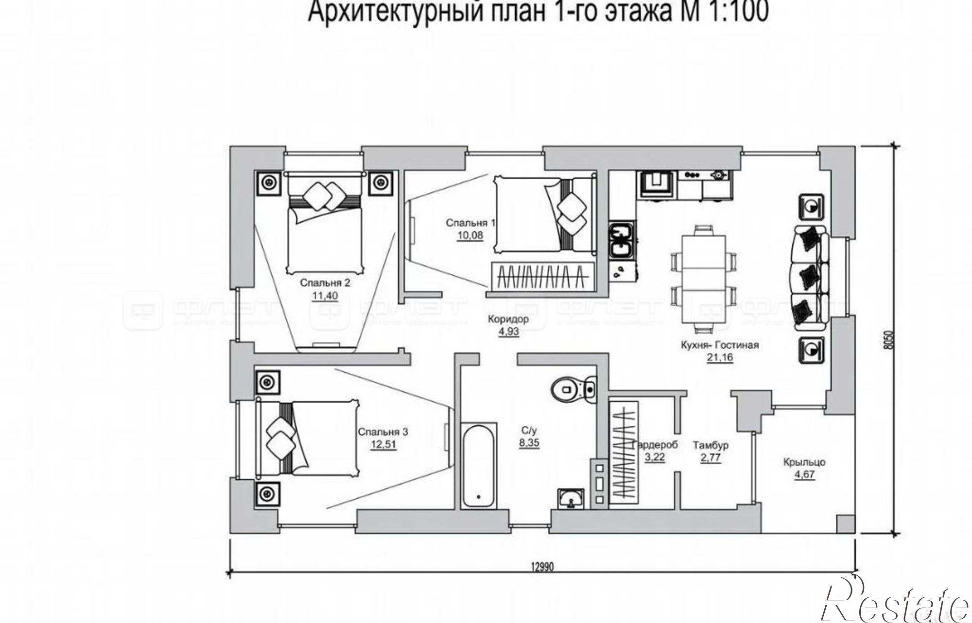 Купить дачу, дом, коттедж за 10 500 000 рублей на пер. Дальний