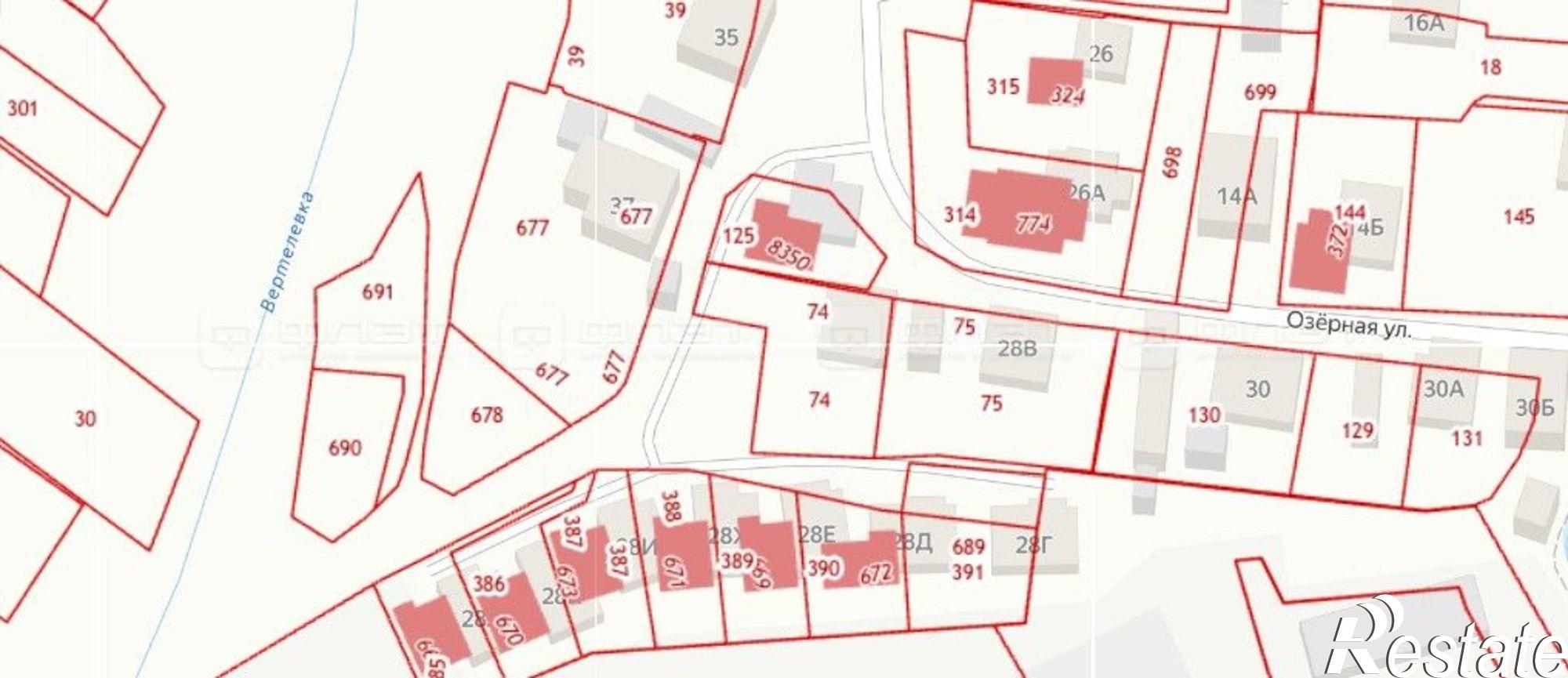 Купить землю, земельный участок за 3 529 000 рублей на Константиновка ул. Озерная