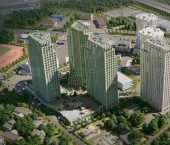 2-комн, 59.5 кв м, этаж 15/26 ул. Оренбургский тракт, дом 11
