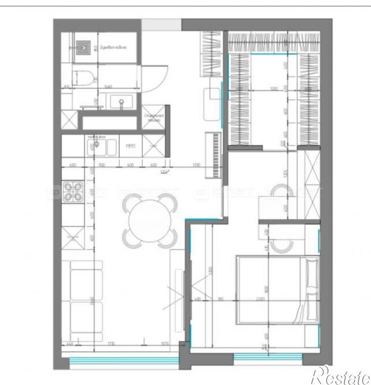 1-комн квартира ул. Генерала Ерина, дом 5д