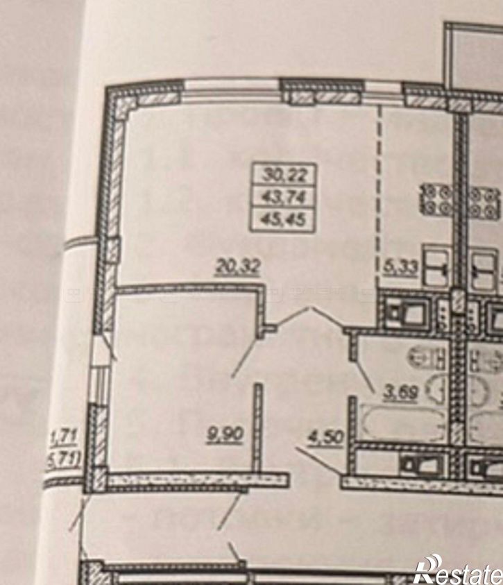 1-комн квартира ул. Максимова, дом 37б