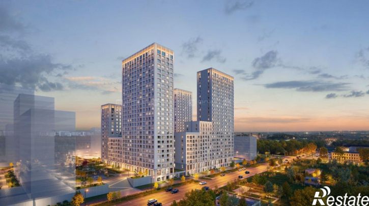 1-комн квартира в новом доме ул. Халитова, дом 3